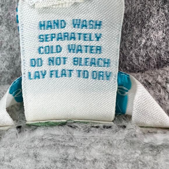 Sundance Mountain Retreat Sweater S Gray Wool Blend Bell Sleeve Boho Cabin Cozy - Picture 10 of 11